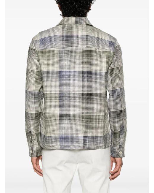 Chaqueta a cuadros Paul Smith de hombre de color Gray
