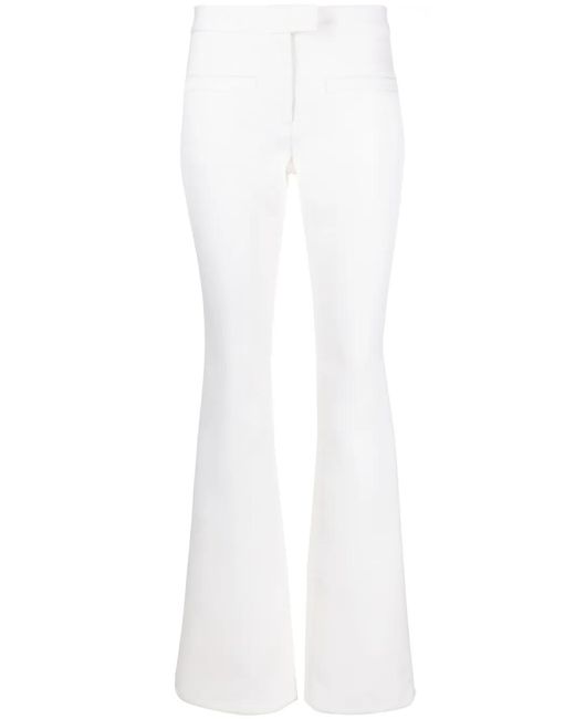 Courreges White Hose Mit Texturen