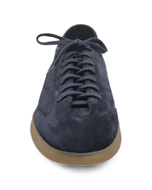 Henderson Blue Suede Sneakers for men