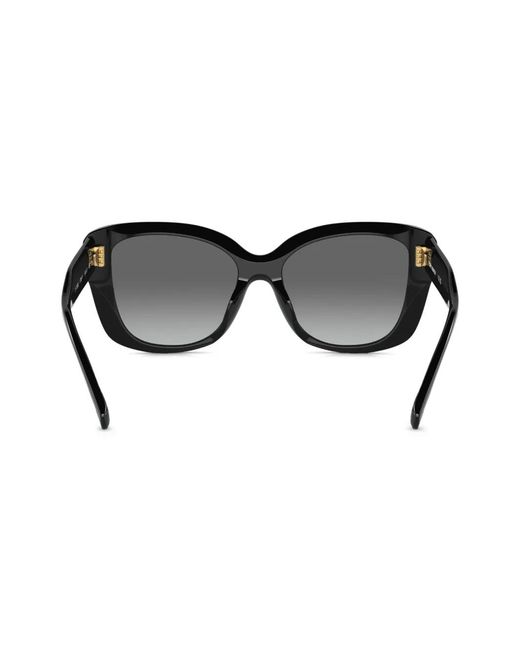 Tory Burch Black Miller Oversized Cat-Eye Sunglasses