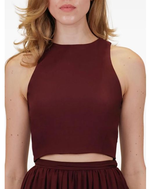 Azeeza Red Lina Top