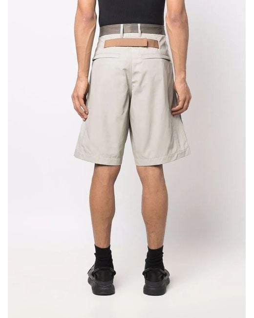 DIESEL White P-Saville Knee-Length Shorts for men