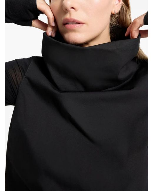 MARCELLA Black Atlantic Thumbholes Top
