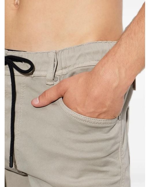DIESEL Gray E-Krooley Drawstring Trousers for men