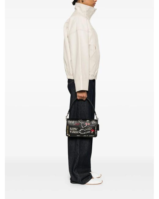 COACH Black Tabby 26 Shoulder Bag