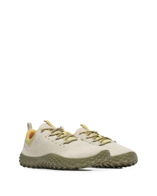 Merrell White Wrapt Sneakers for men