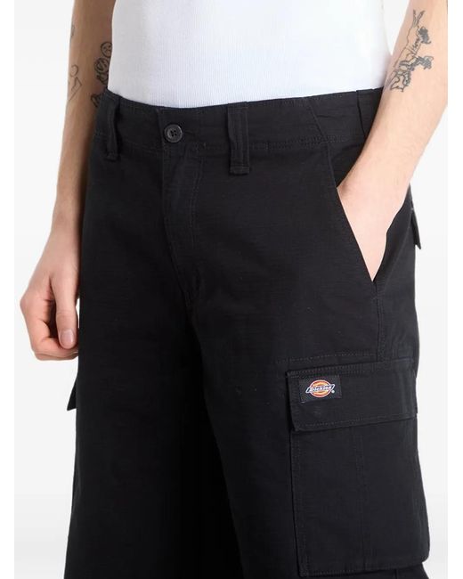Dickies Black Eagle Bend Cargo Shorts for men