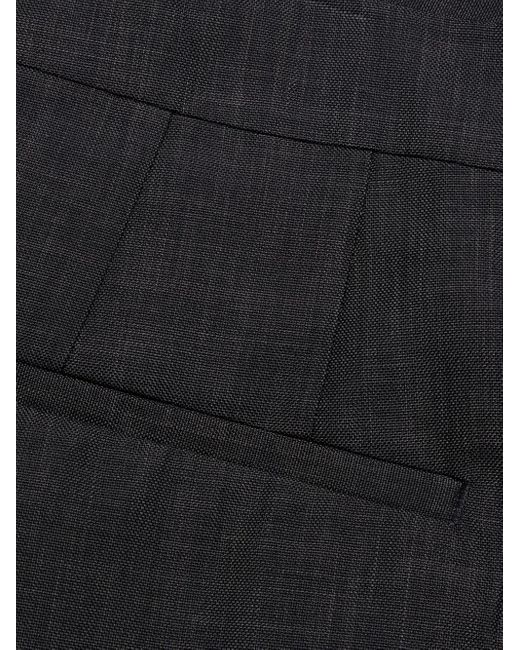 Pantalon À Plis Marqués Raf Simons pour homme en coloris Black