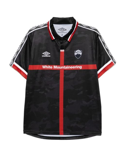 White Mountaineering X Umbro Uniform T-Shirt in Black für Herren