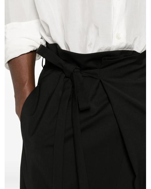 Fear Of God Black Pantalon À Taille Nouée Et Design Portefeuille for men