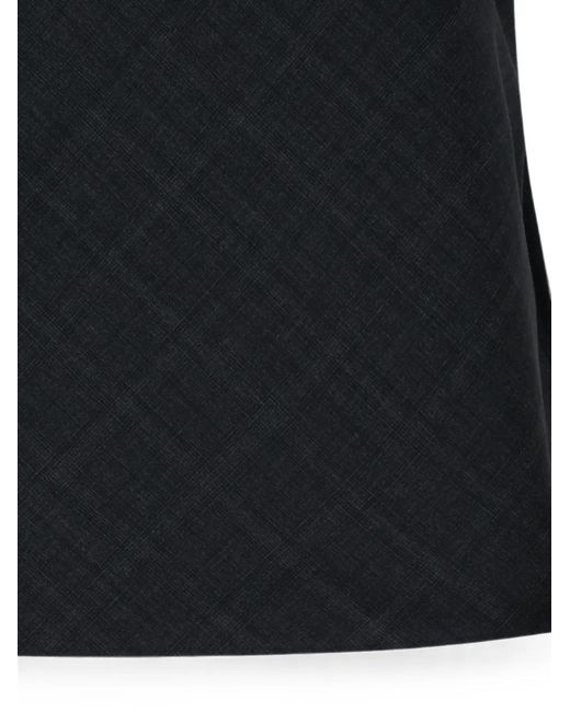Wooyoungmi Black Lace-Trim Camisole Top
