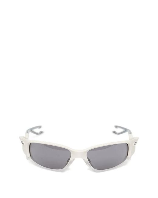 Oakley White Plantaris Sunglasses