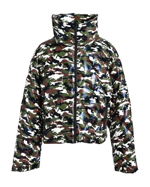 BREATH Black Camouflage Funnel-Neck Jacket for men