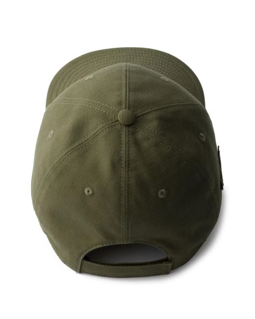 Prada Green Technical Fabric Baseball Cap for men