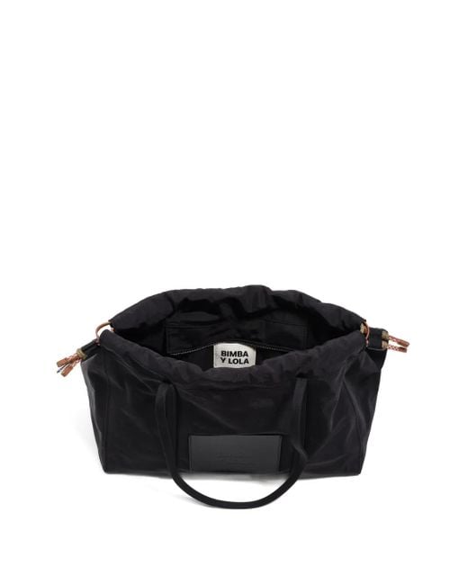 Bimba Y Lola ロゴ ショルダーバッグ Black