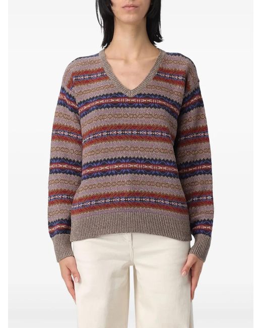 Ralph Lauren Red V-Neck Sweater