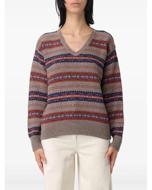 Ralph Lauren Vネック セーター Red