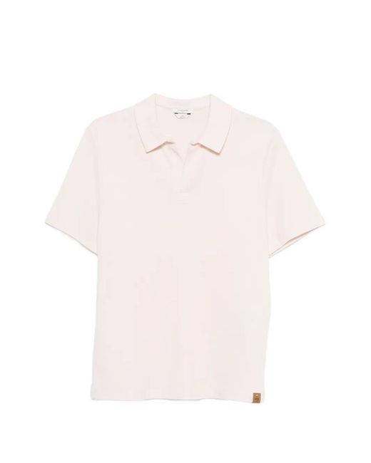 Jacob Cohen Pink Logo-Patch T-Shirt for men