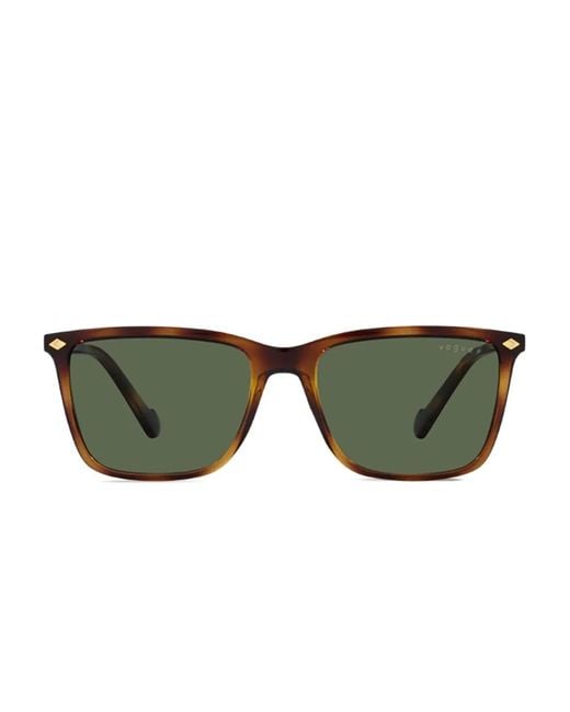 Vogue Eyewear Green Square-Frame Sunglasses for men