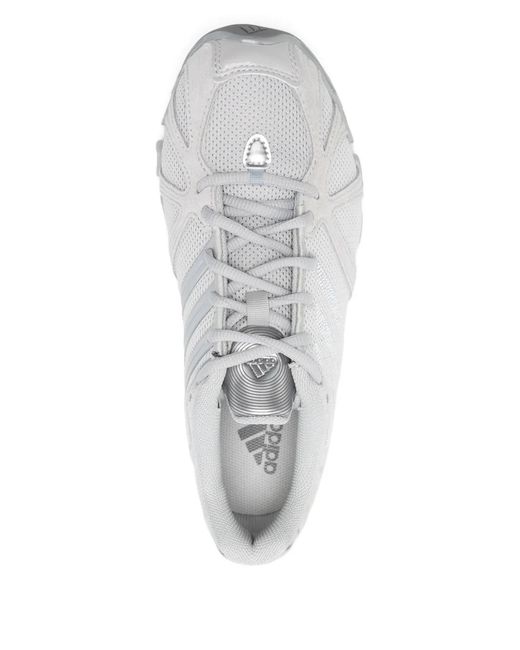 Adidas White Mega Ghostride Sneakers