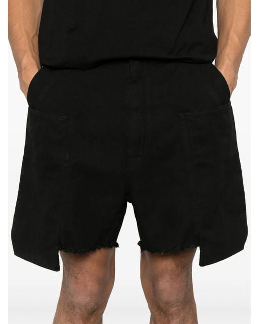 Rick Owens Black Short Shorts for men