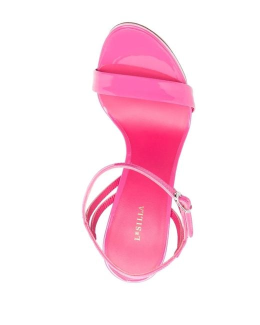 Le Silla Pink Gwen Sandals