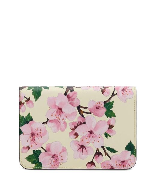 Oscar de la Renta Pink O Pochette Crossbody Bag
