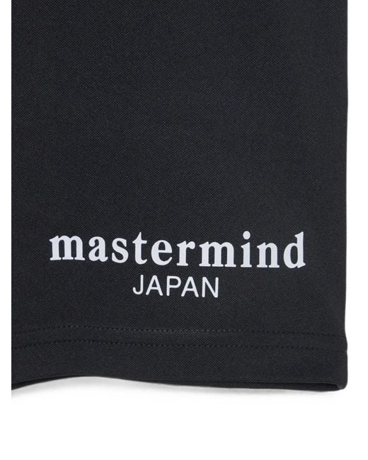Mastermind Japan Black Skull-Print Boxy-Fit T-Shirt for men