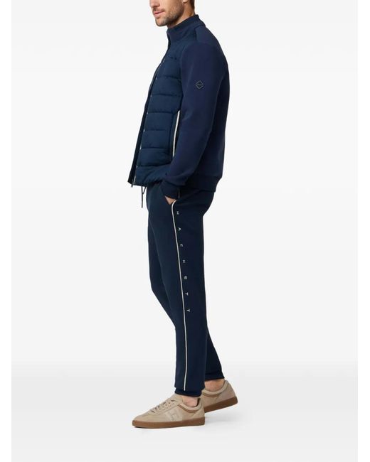 Hackett Blue Drawstring Track Pants for men