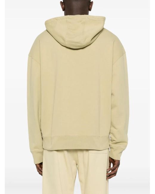 Maison Kitsuné Natural Bold Fox Head-Patch Hoodie for men