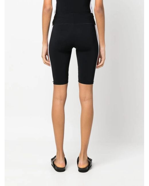 Palm Angels Blue Cycling Shorts