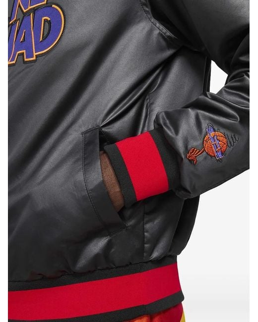 Nike Blue X Lebron X Space Jam: A New Legacy "tune Squad" Bomber Jacket for men