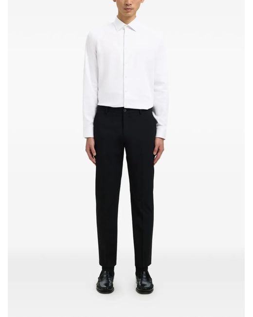 SELECTED White Buttoned Shirt for men
