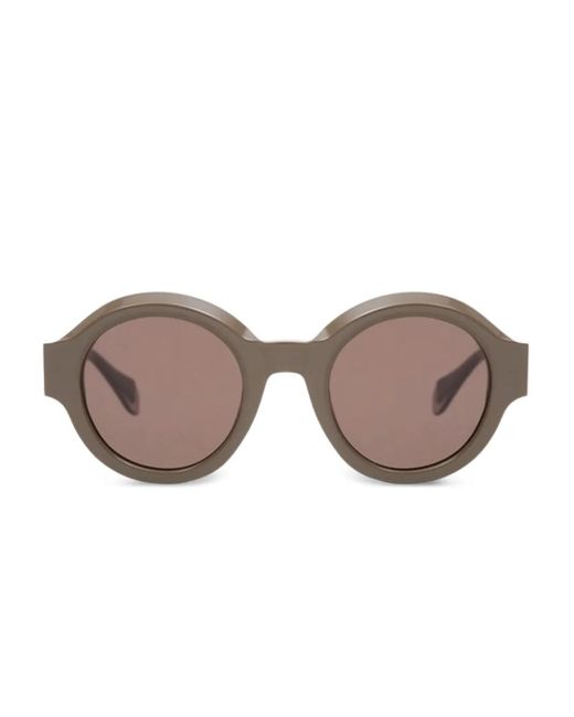 Gigi Studios Pink Round-Frame Sunglasses