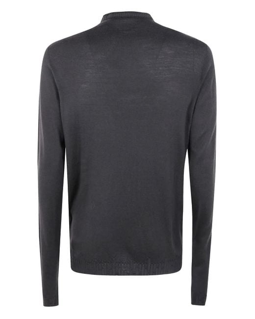 MD75 Gray Long-Sleeve Top for men