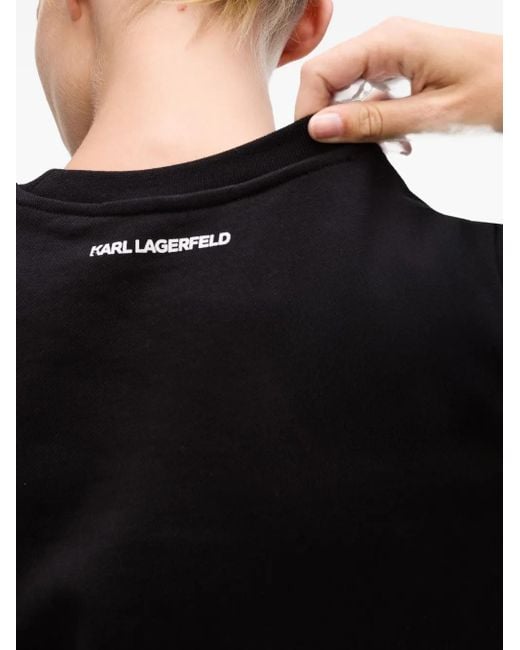 Karl Lagerfeld Black Rue St-Guillaume Sweater