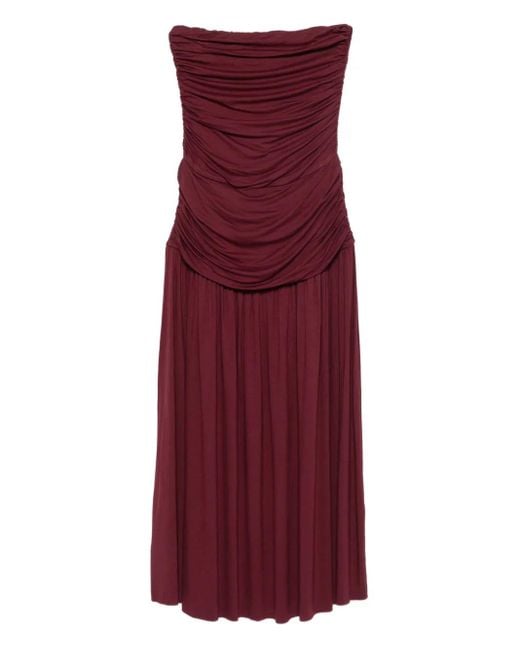 Robe-Bustier Fortuna À Fronces GIMAGUAS en coloris Purple