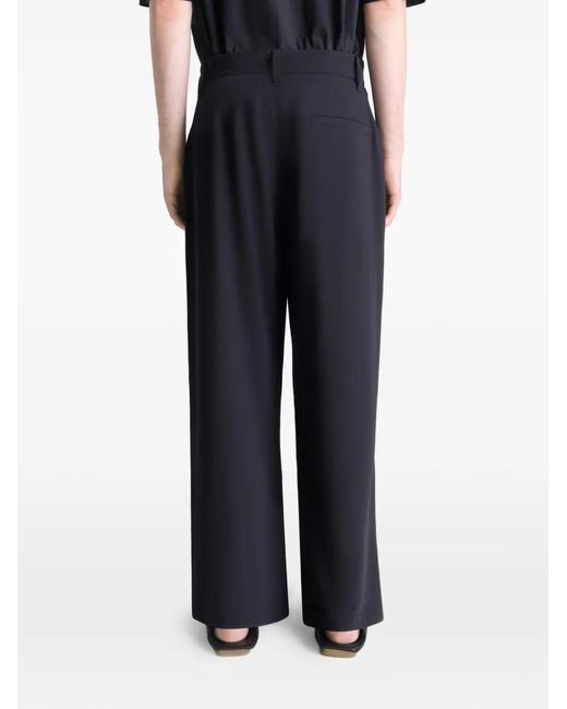 Lemaire Black Pleated Trousers for men