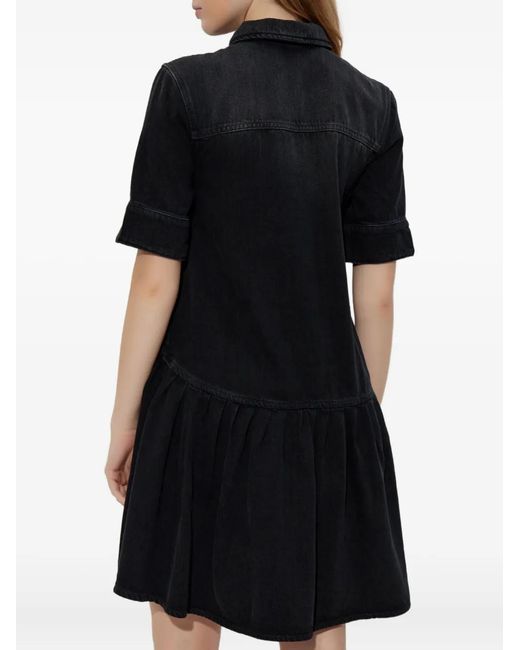 お値下げしました！新品◎GANNI ブラックデニム　ワンピース Ganni レディース ブラック デニムワンピース 【公式通販】