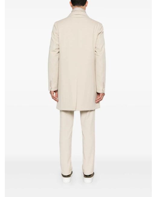 Herno Natural Virgin-Wool Coat for men