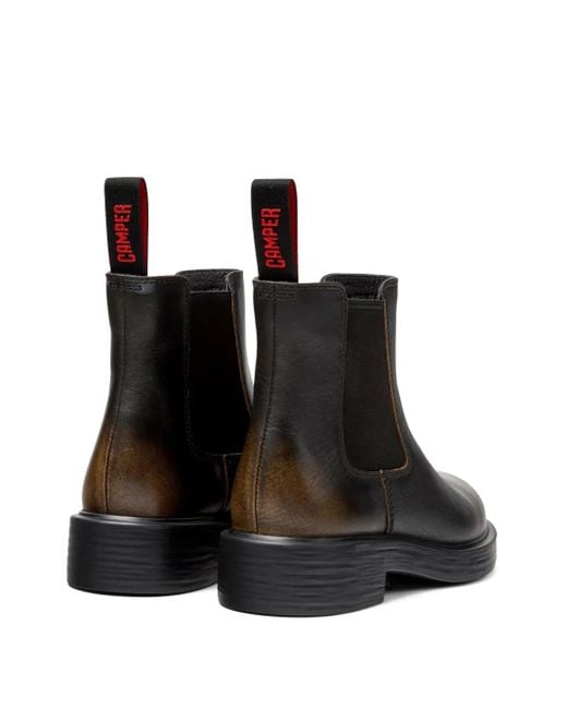 Camper Black 42Mm Dean Leather Boots