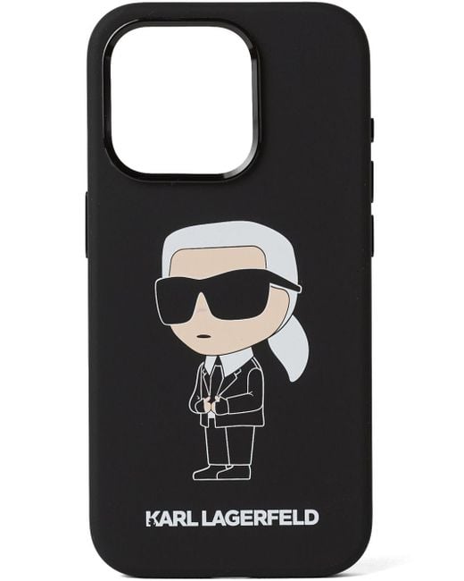 Karl Lagerfeld Black Ikonik Karl Nft Iphone 14 Pro Case