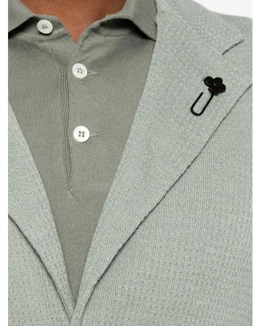 Lardini Green Patch Pocket Blazer for men
