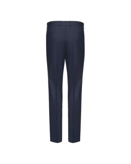 Boss Blue Single-Breasted Suit for men