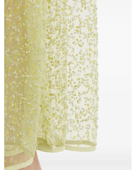 Samsøe & Samsøe Metallic Samally Beaded Midi Dress