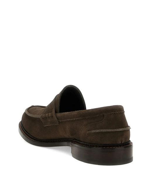 Tricker's Black Adam Loafers for men