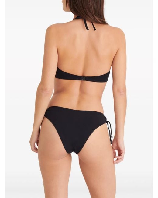 Eres Black Gang Full-Cup Triangle Bikini Top