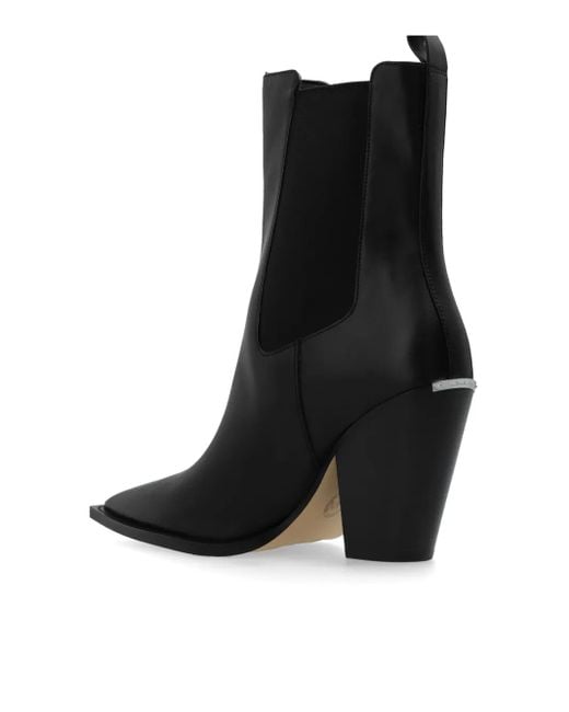 Michael Kors Black Leni Stiefel 95Mm