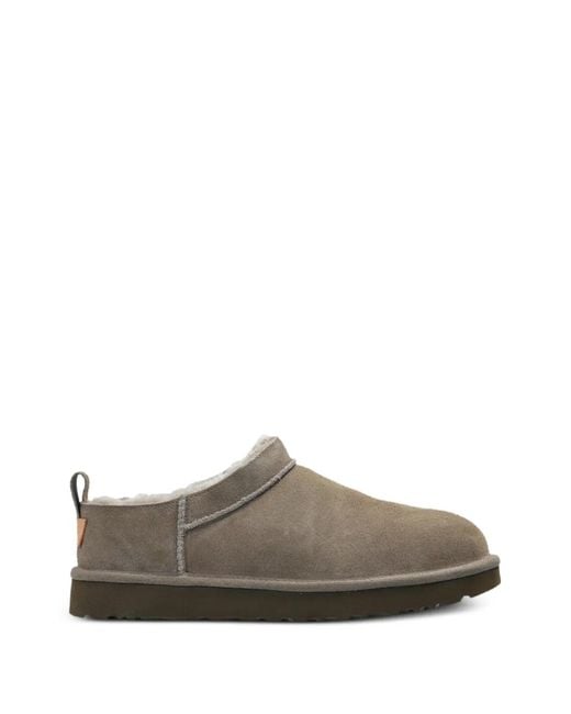 Ugg Gray Classic Micro Boots