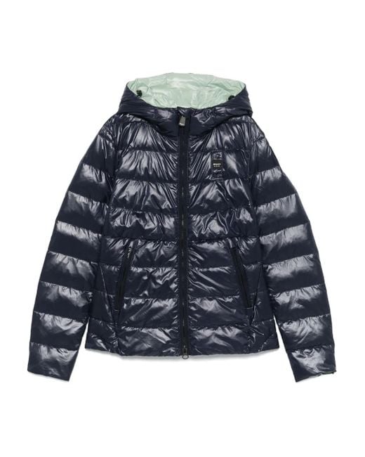 Giacca Imbottita di Blauer in Blue